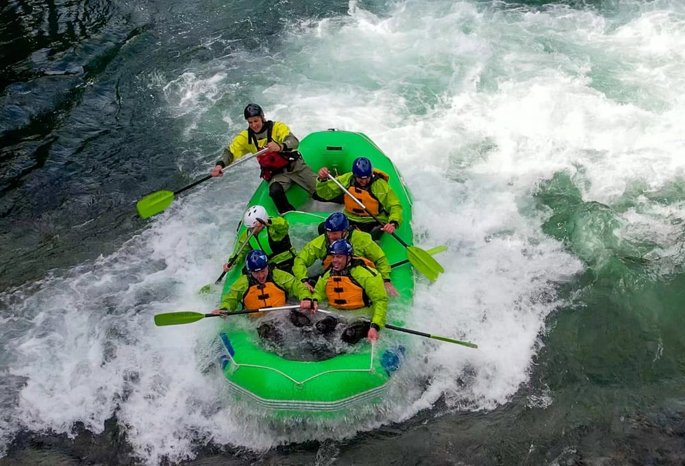Wildwasser Rafting