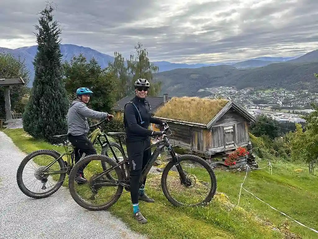 Mountainbike tour in norwegen