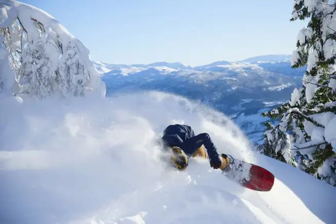 Norwegen ski road trip 1