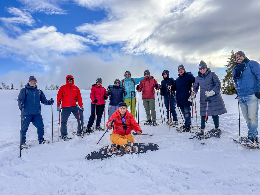 Schneeschuh tour