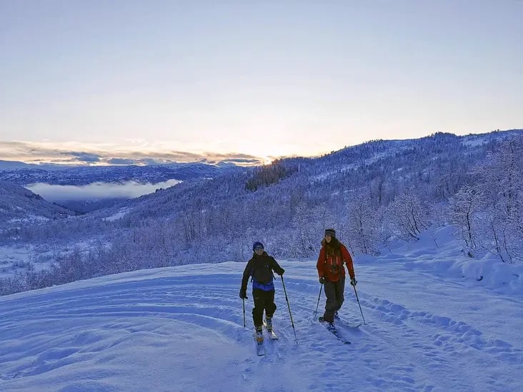 Schneeschuhe in Voss mit Outdoor Norway