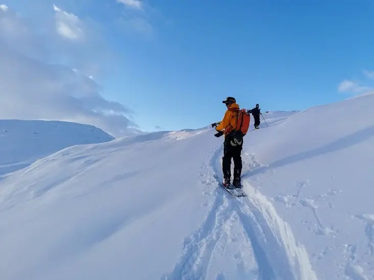 Schneeschuhe in Voss mit Outdoor Norway