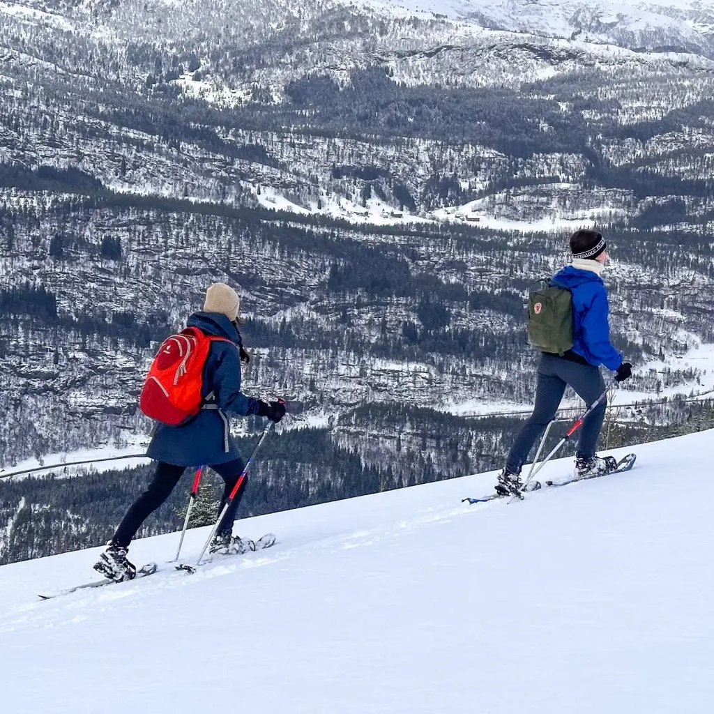Schneeschuhe in Voss mit Outdoor Norway-28