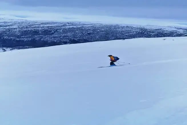 Backcountry-skitour - Anfänger