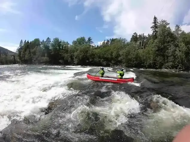 Fluss kanu - geführte tour - 3