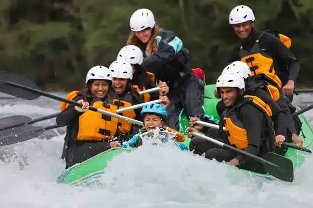 Familien Rafting Tour