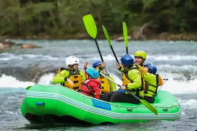 Familien Rafting Tour