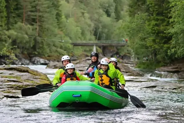 Familien Rafting Tour