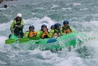 Wildwasser rafting ab voss klasse 3