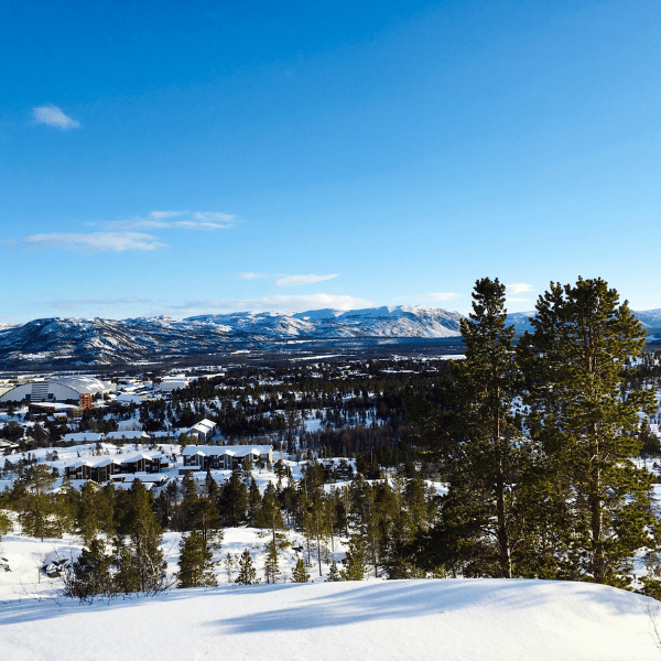 Alta, Norwegen im Winter