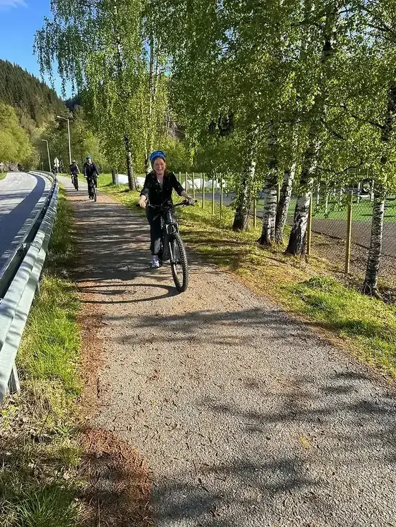 E-treking fahrradtour
