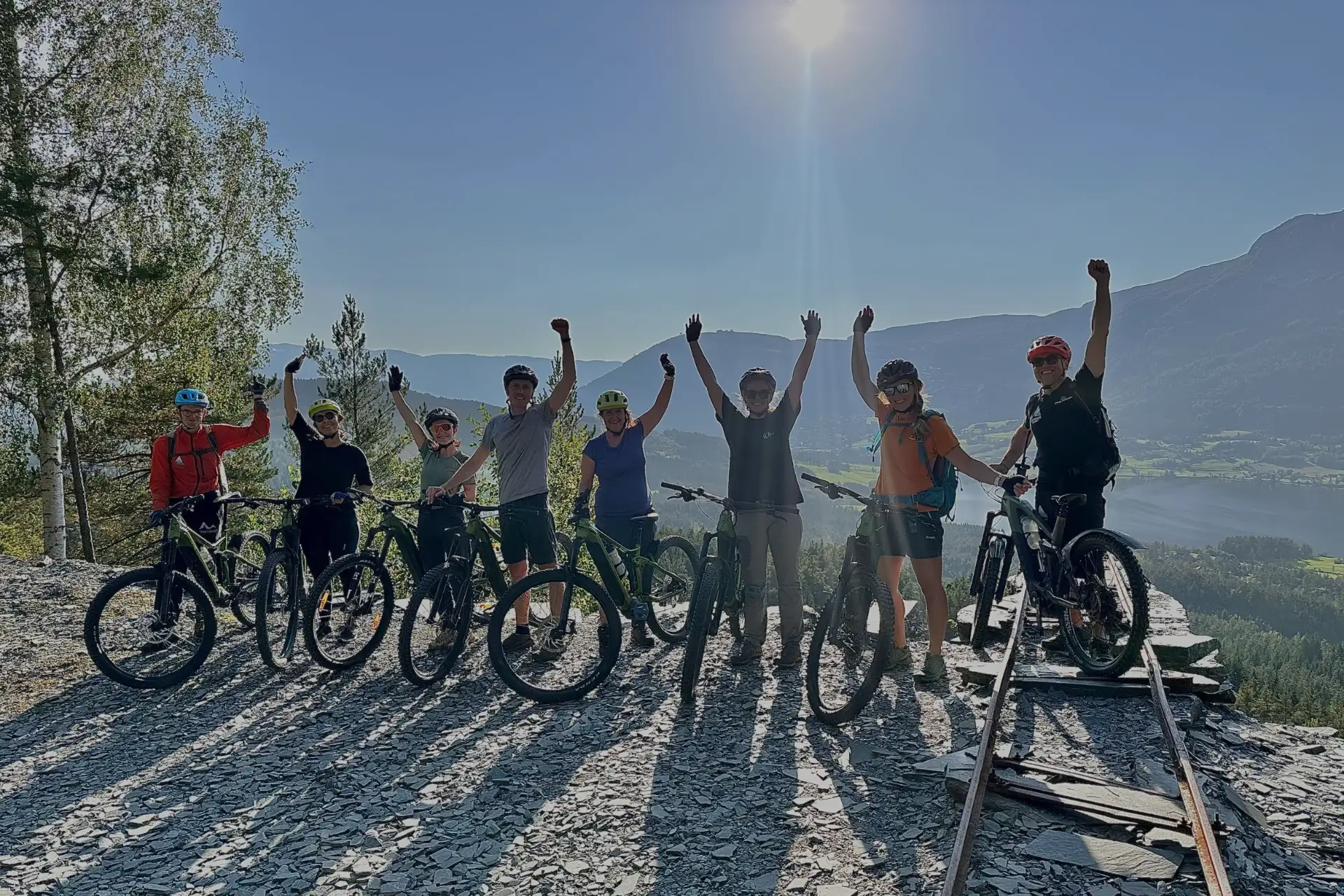 9-tägige geführte E-Mountainbike-Tour