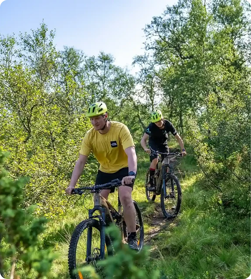 Geführte E-MTB-Tour in Voss, Norwegen