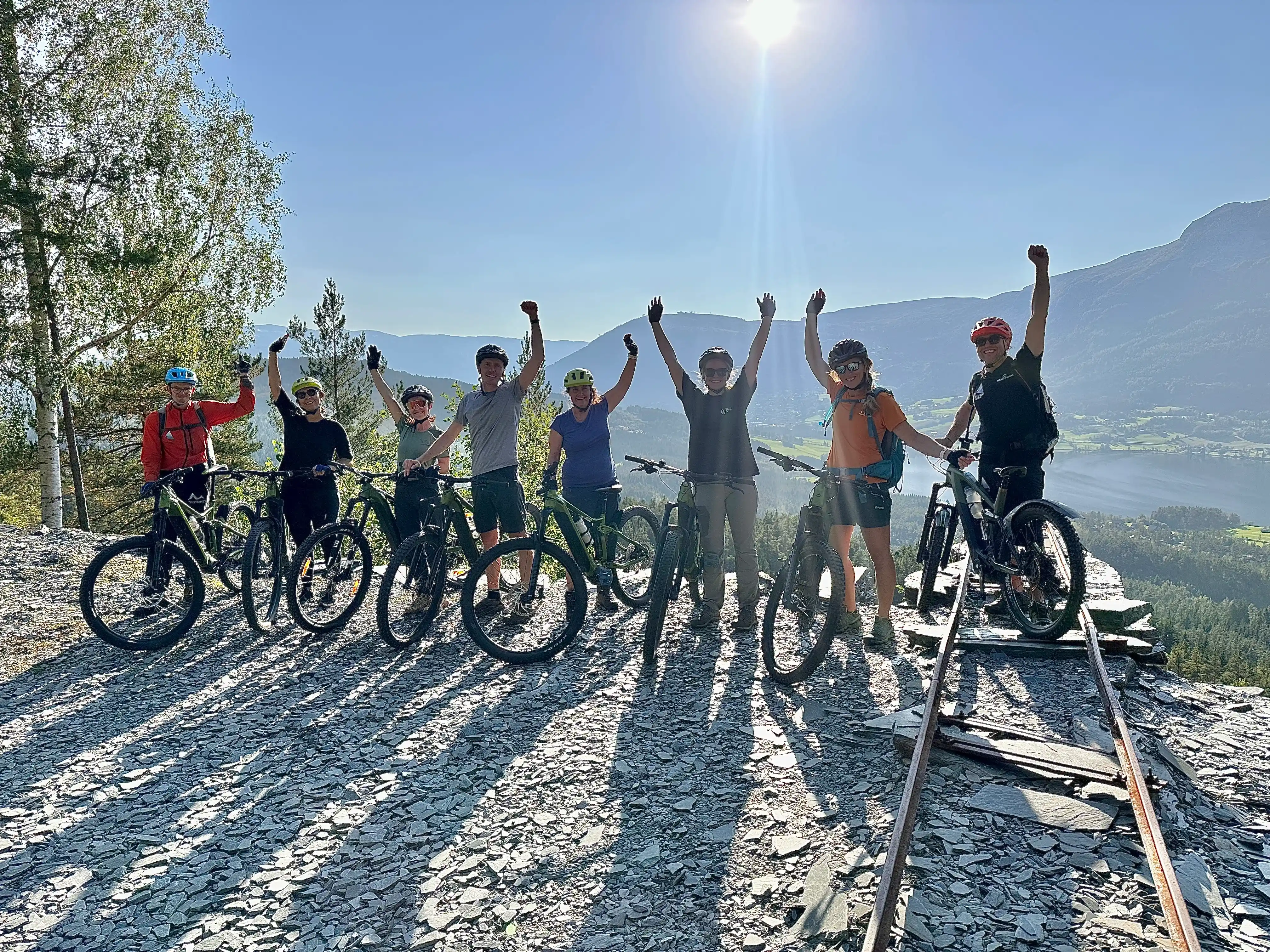 E-MTB-Tour in Voss